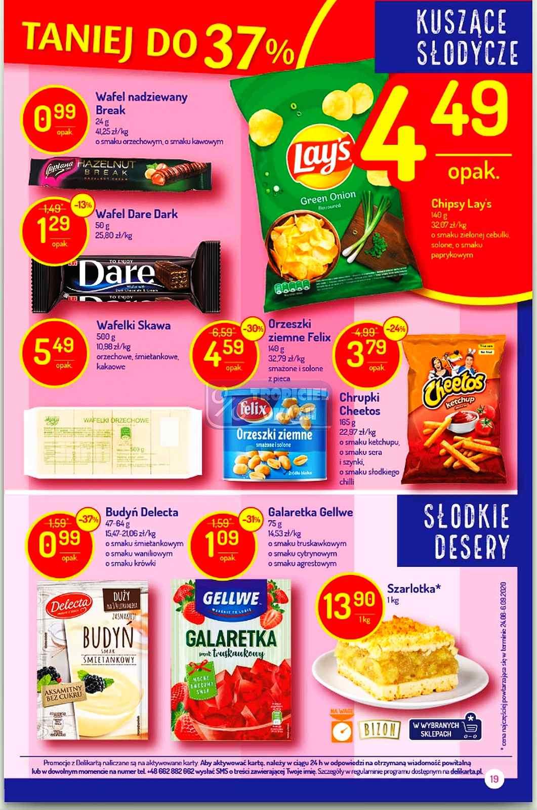 Gazetka promocyjna Delikatesy Centrum str. 19