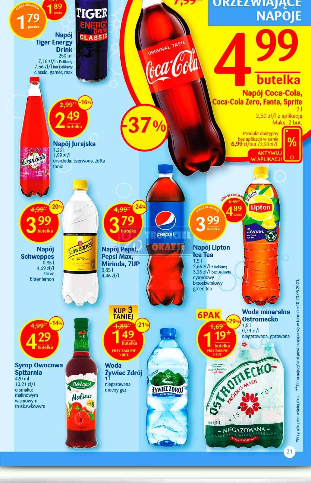 Gazetka promocyjna Delikatesy Centrum str. 21