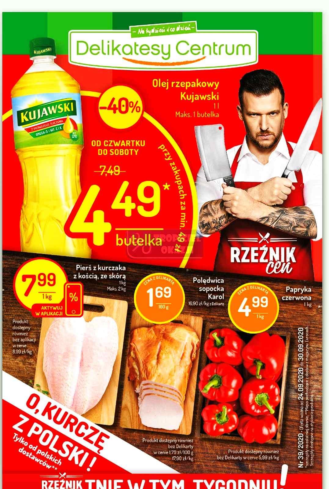 Gazetka promocyjna Delikatesy Centrum str. 1