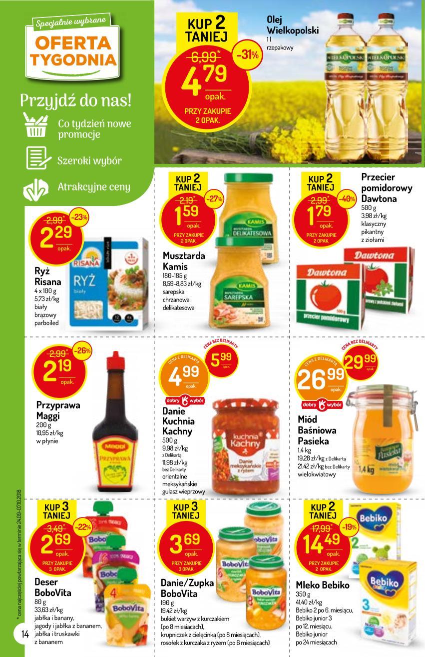 Gazetka promocyjna Delikatesy Centrum str. 14