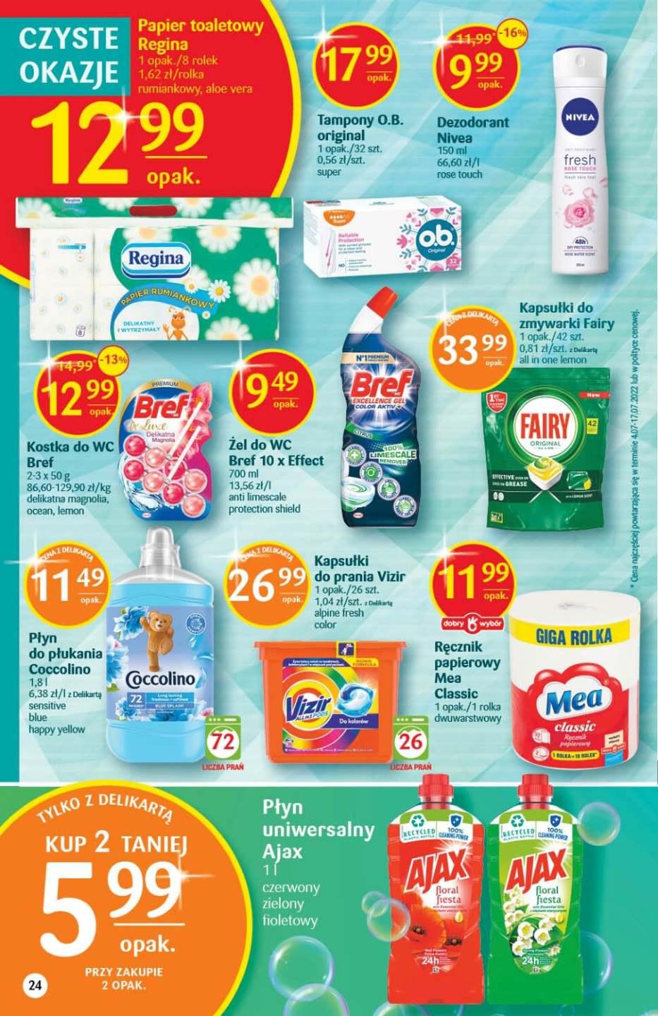 Gazetka promocyjna Delikatesy Centrum str. 24