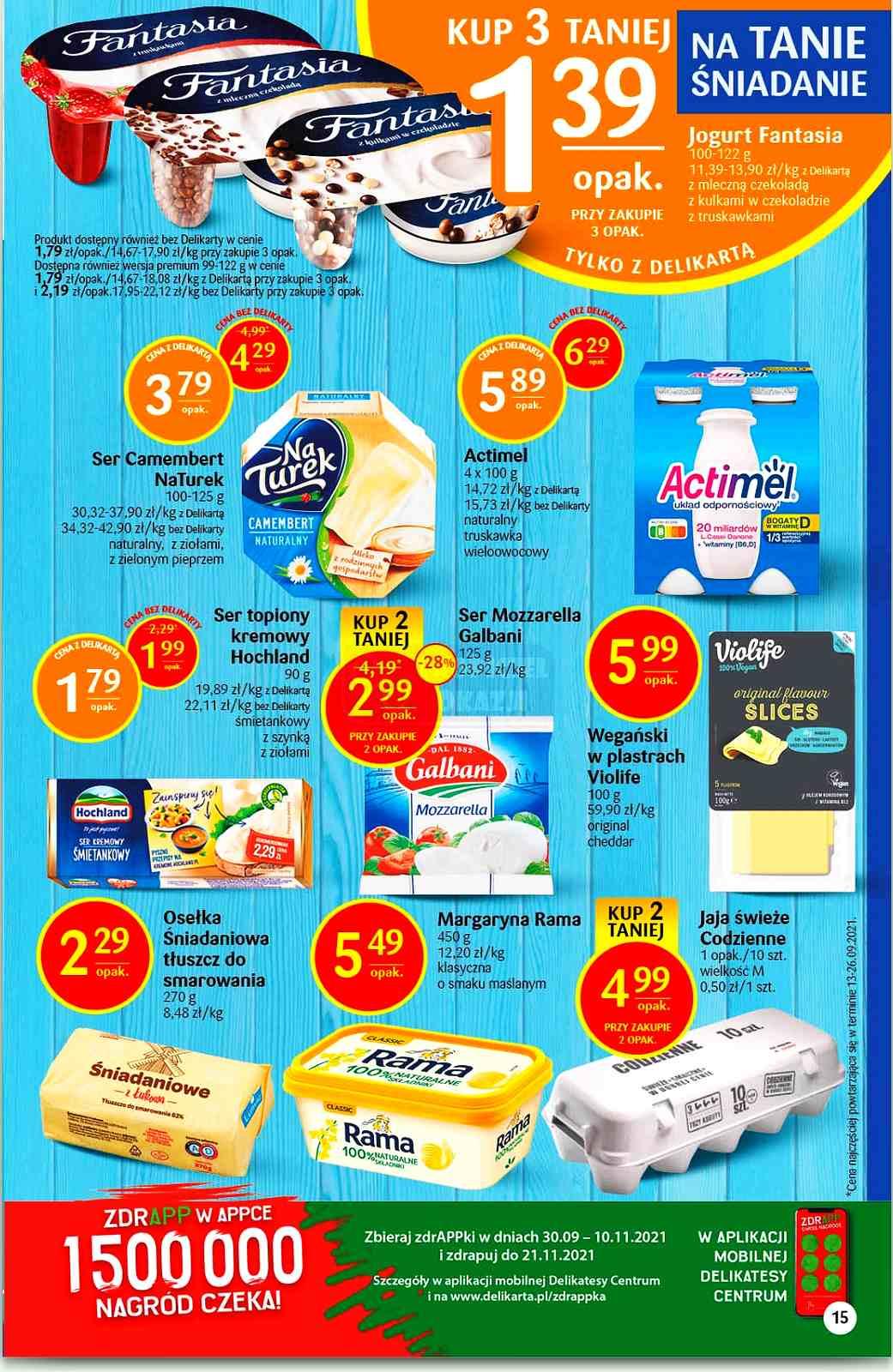 Gazetka promocyjna Delikatesy Centrum str. 15