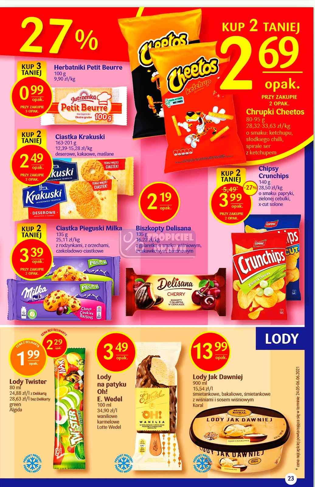 Gazetka promocyjna Delikatesy Centrum str. 23