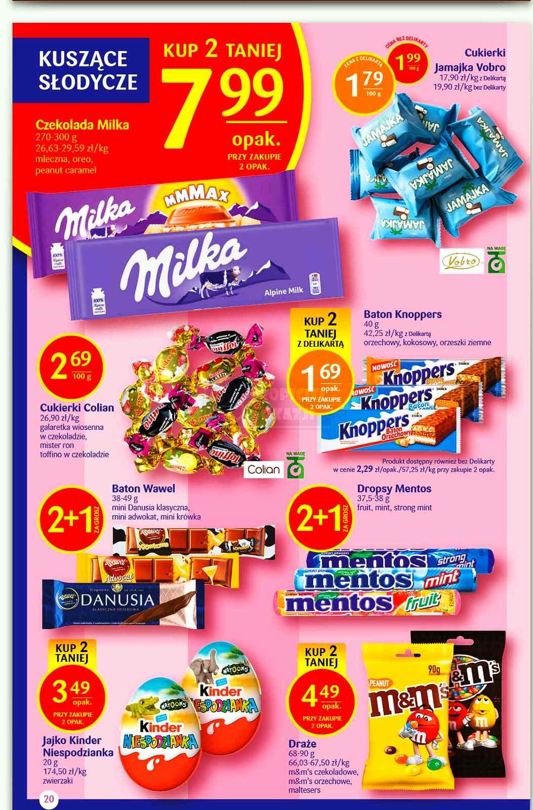 Gazetka promocyjna Delikatesy Centrum str. 20