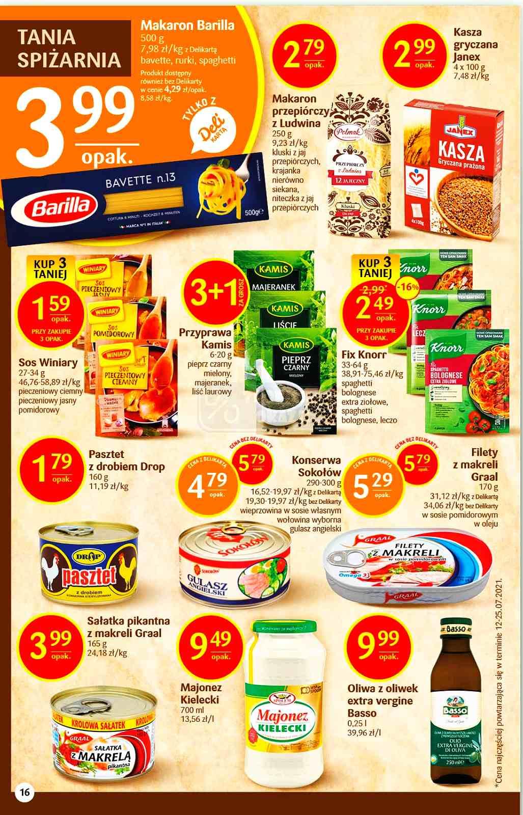 Gazetka promocyjna Delikatesy Centrum str. 16