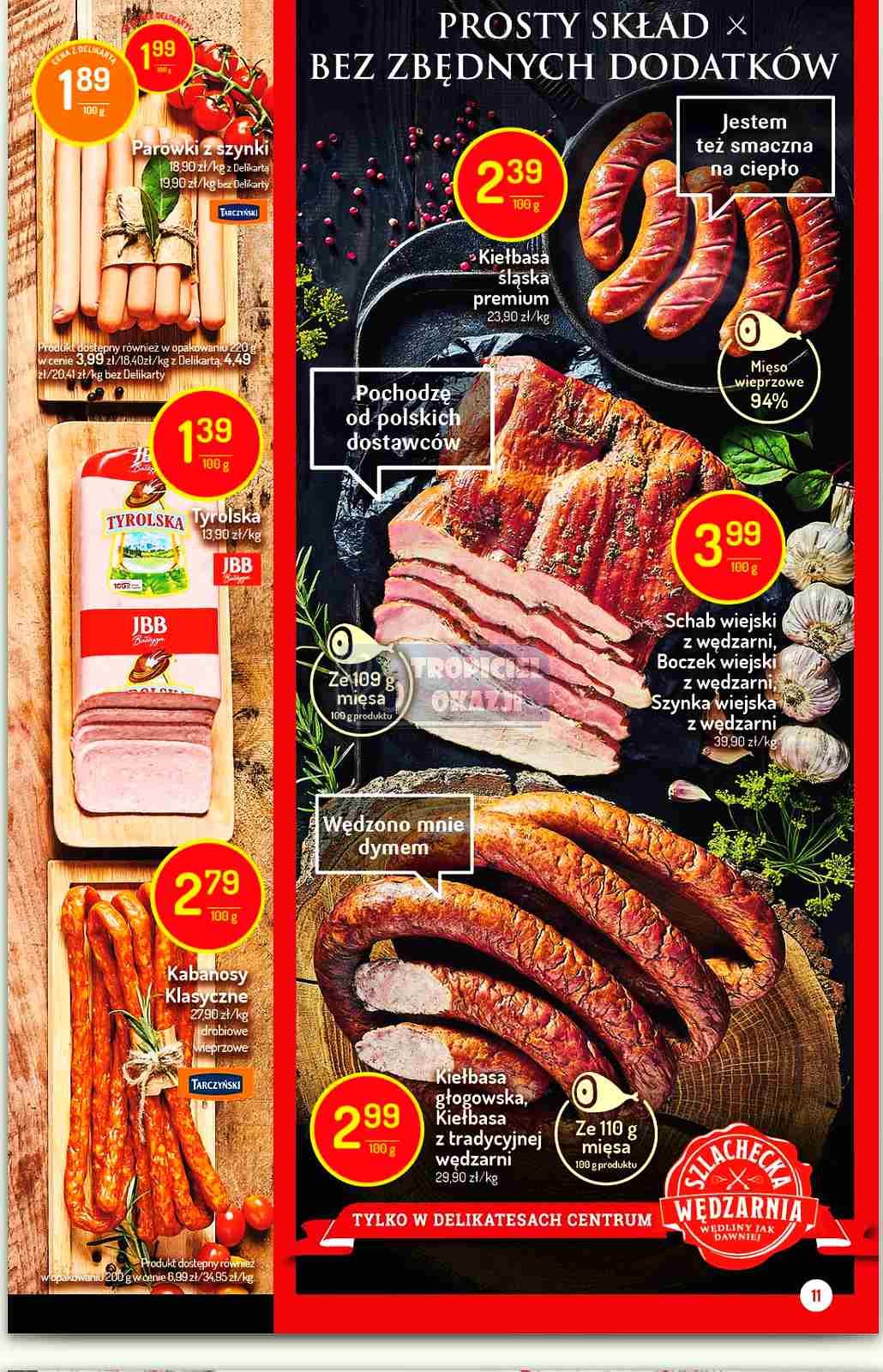 Gazetka promocyjna Delikatesy Centrum str. 11