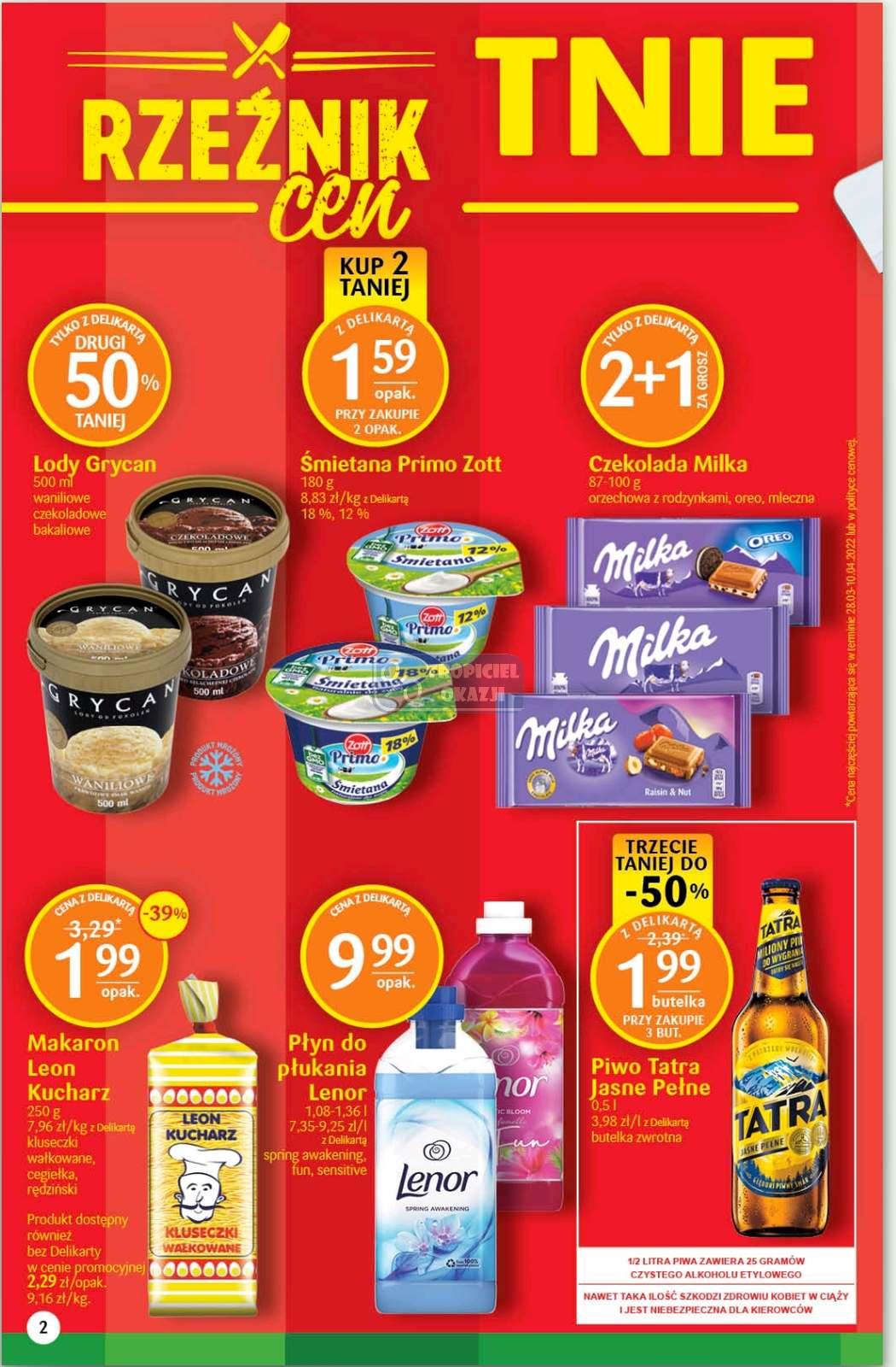 Gazetka promocyjna Delikatesy Centrum str. 2