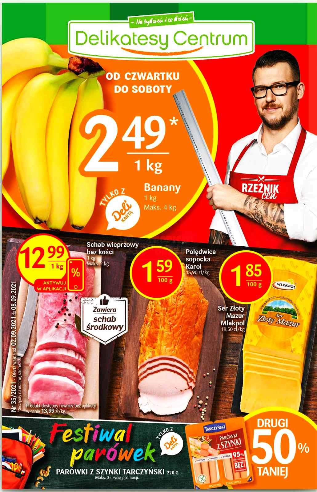 Gazetka promocyjna Delikatesy Centrum str. 1