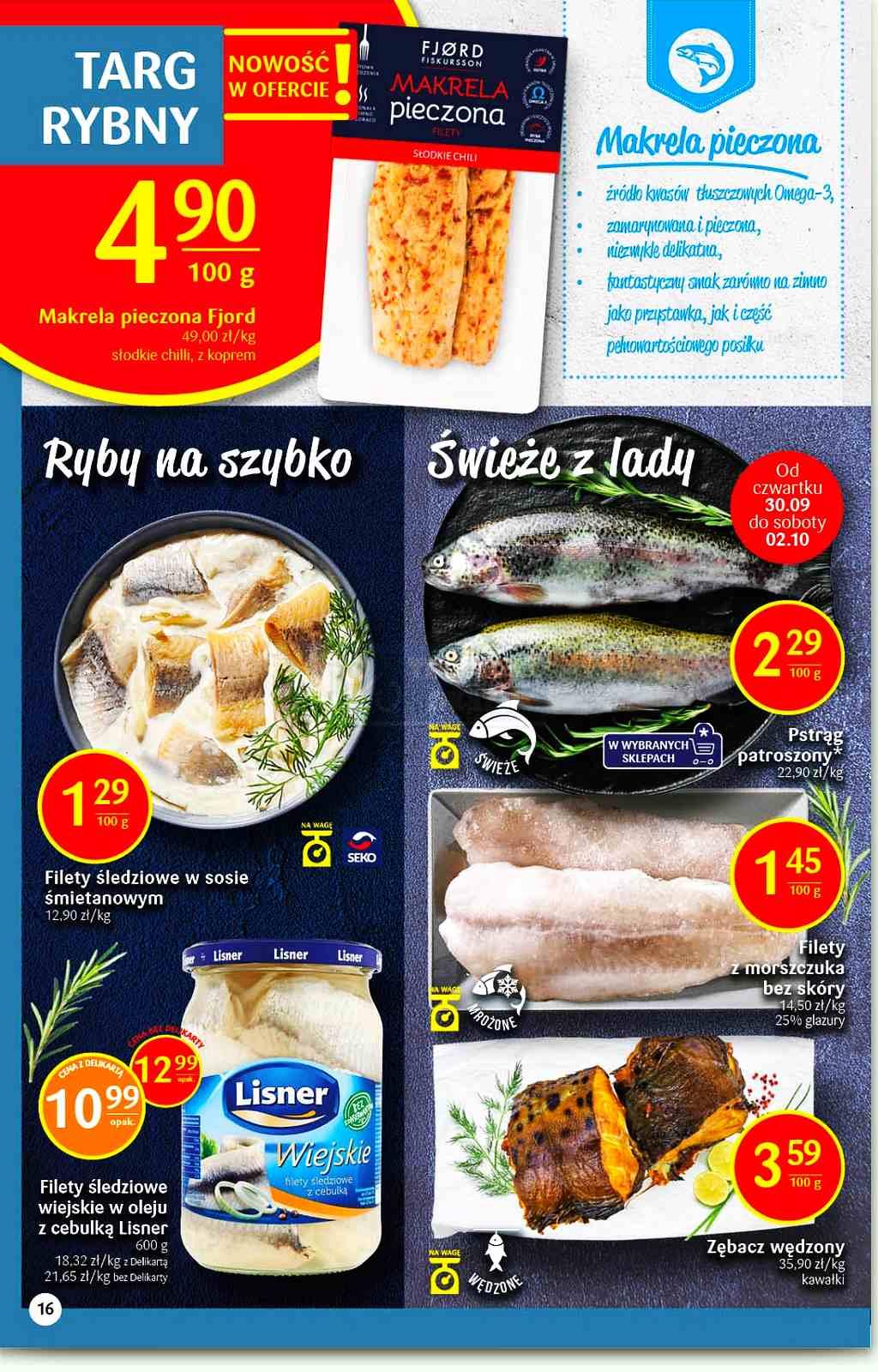 Gazetka promocyjna Delikatesy Centrum str. 16