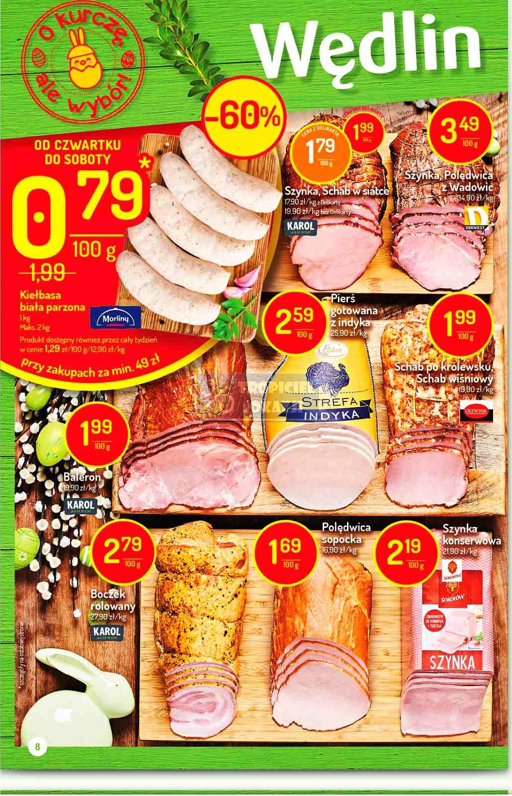 Gazetka promocyjna Delikatesy Centrum str. 8