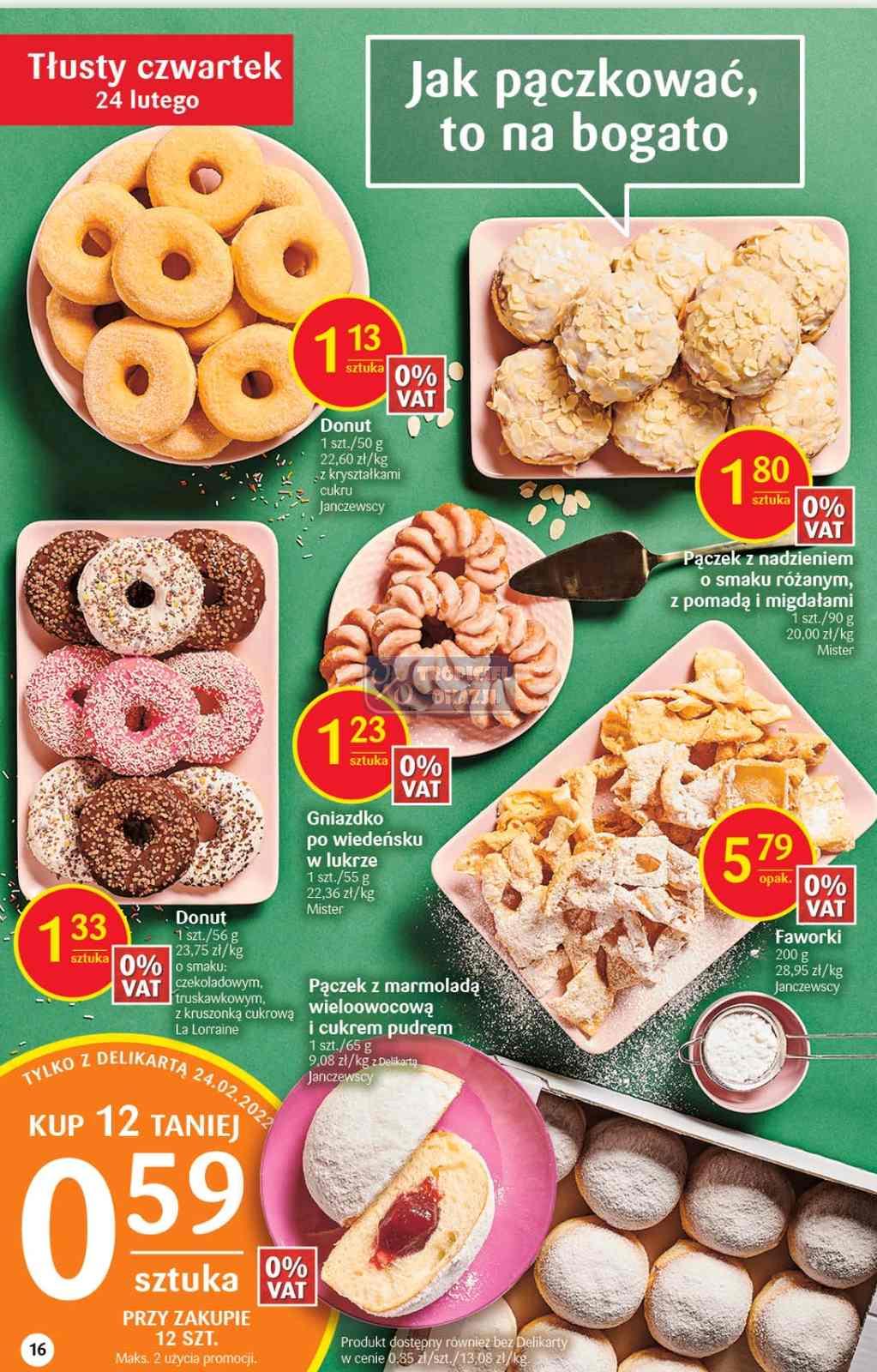 Gazetka promocyjna Delikatesy Centrum str. 16
