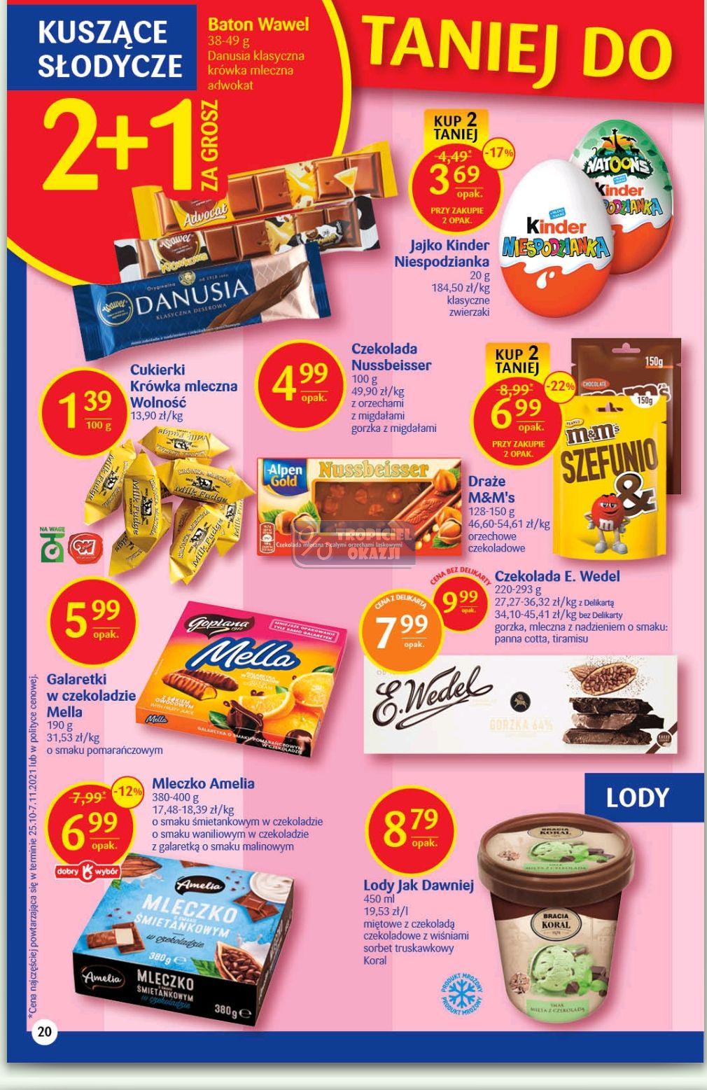 Gazetka promocyjna Delikatesy Centrum str. 20