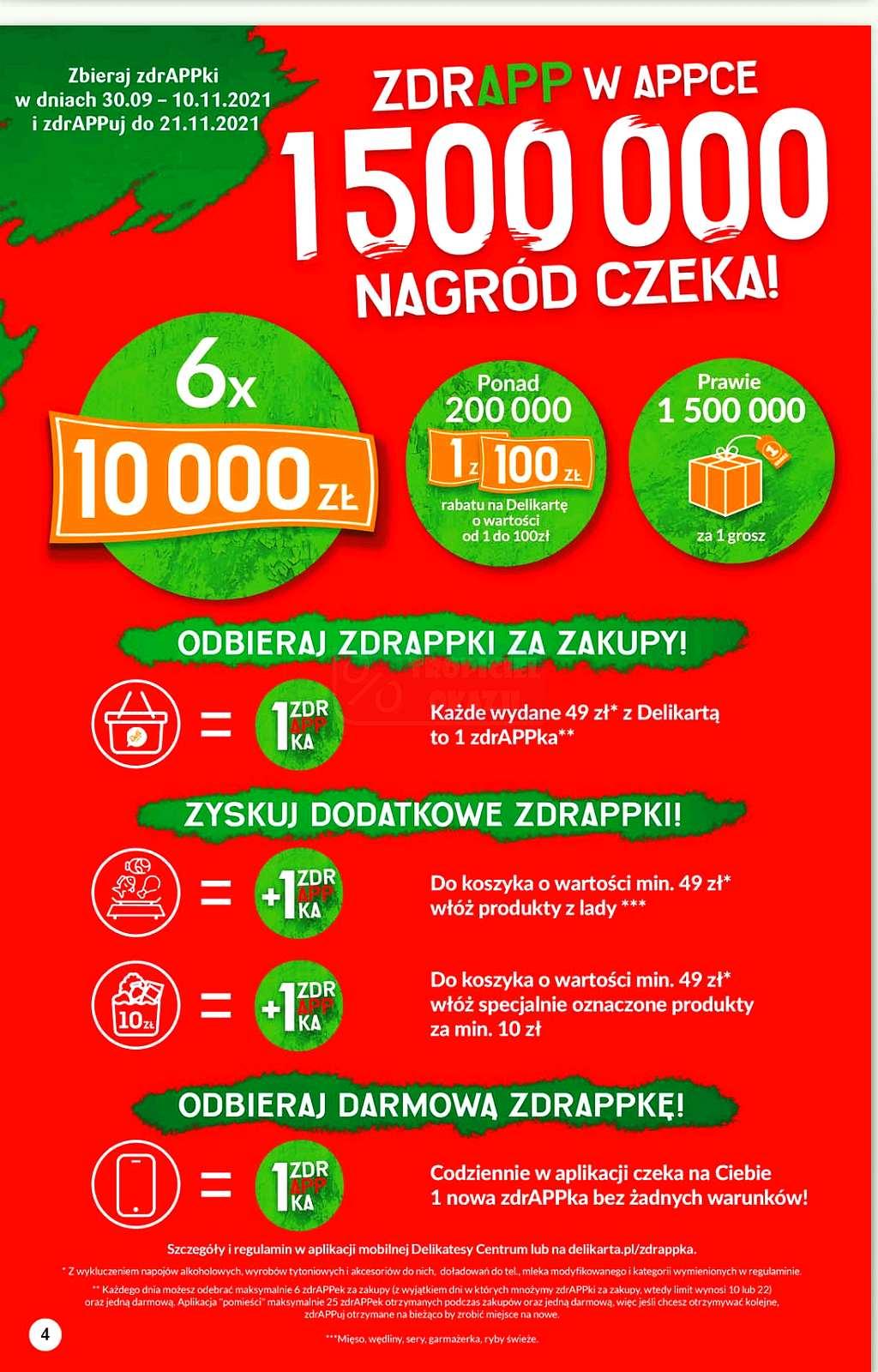 Gazetka promocyjna Delikatesy Centrum str. 4