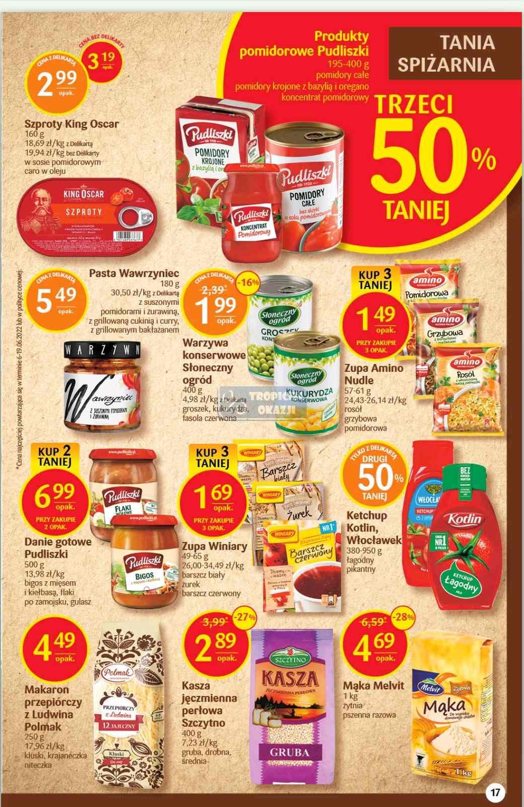 Gazetka promocyjna Delikatesy Centrum str. 17