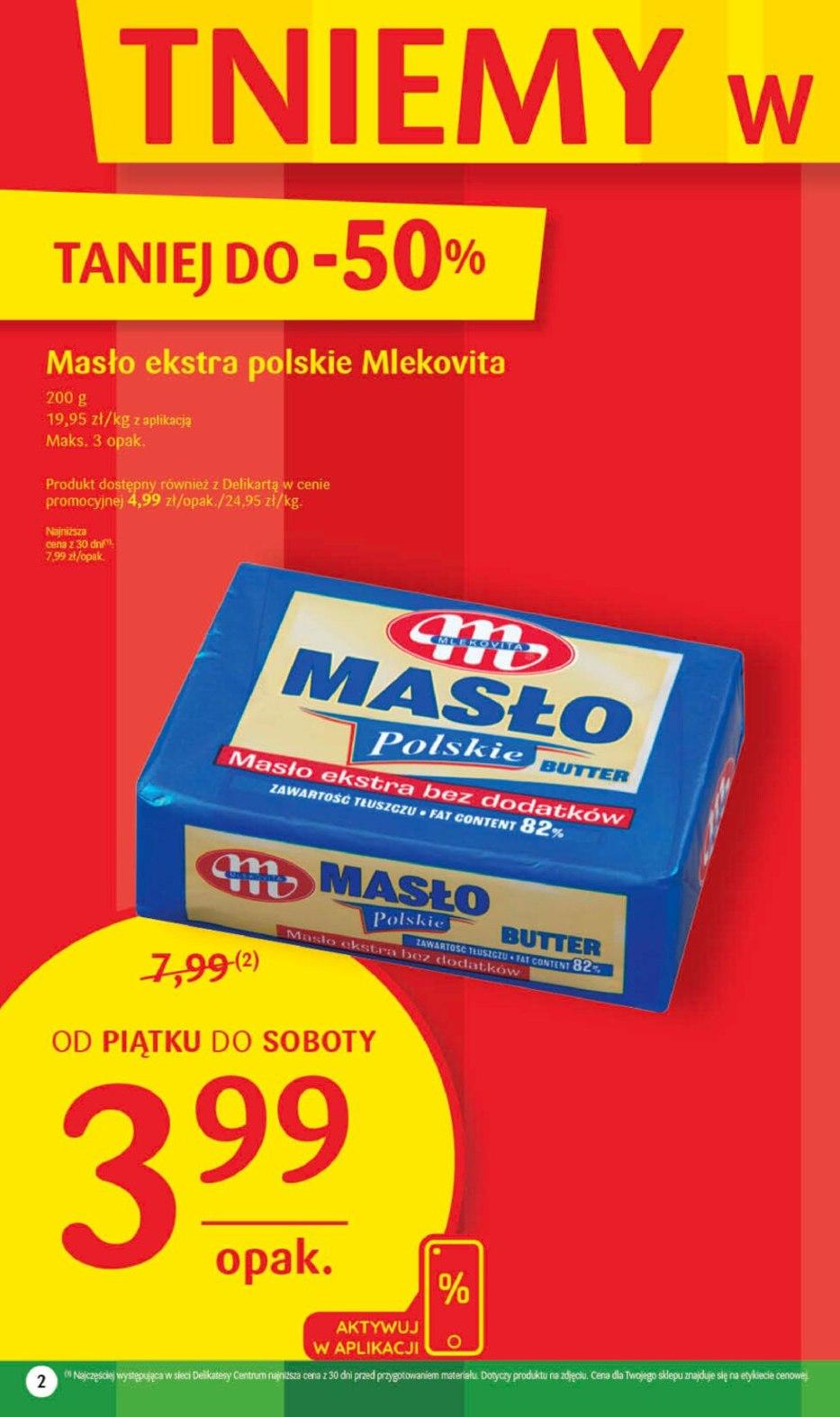 Gazetka promocyjna Delikatesy Centrum str. 2