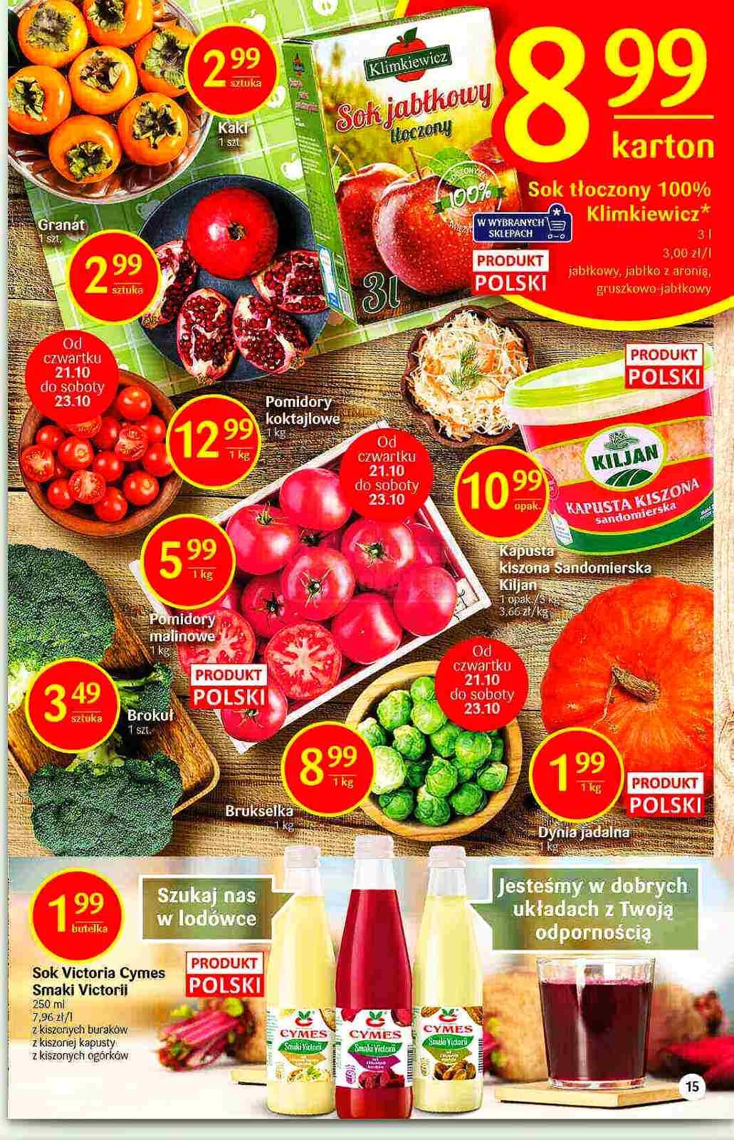 Gazetka promocyjna Delikatesy Centrum str. 15