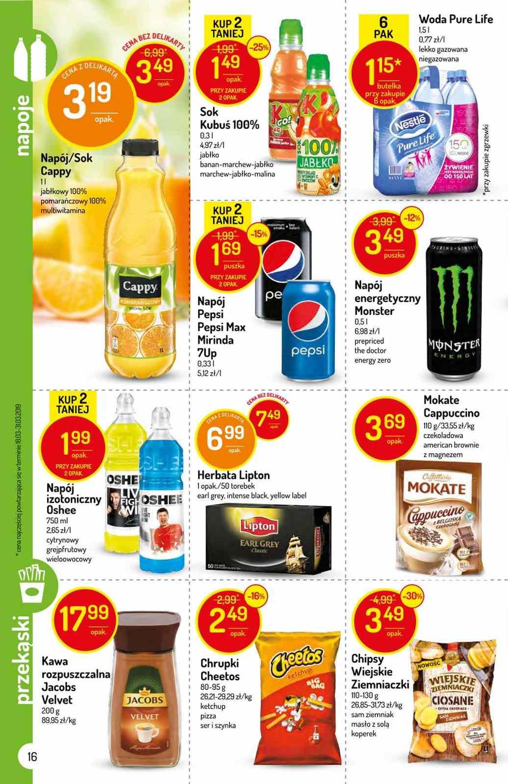 Gazetka promocyjna Delikatesy Centrum str. 16