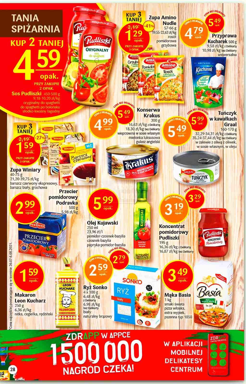 Gazetka promocyjna Delikatesy Centrum str. 28