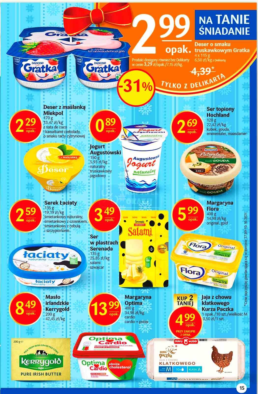 Gazetka promocyjna Delikatesy Centrum str. 15