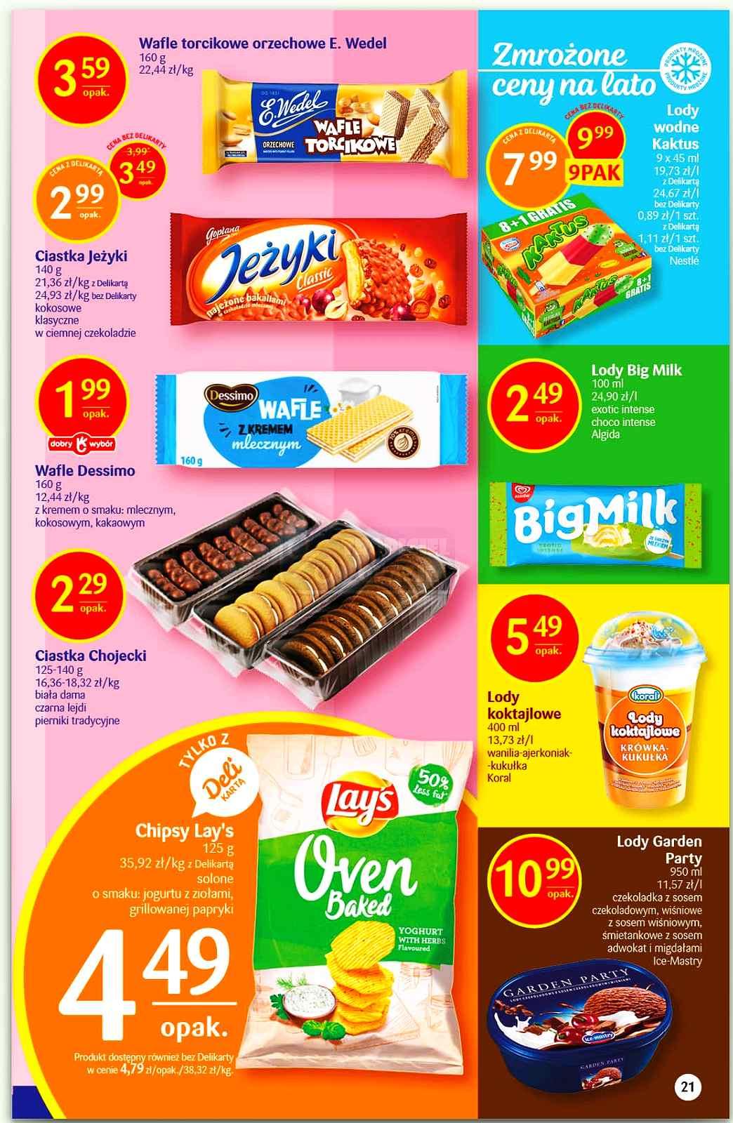 Gazetka promocyjna Delikatesy Centrum str. 21