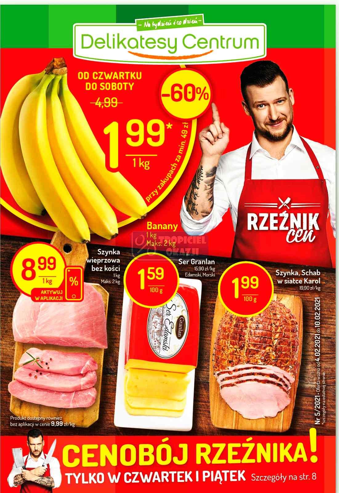 Gazetka promocyjna Delikatesy Centrum str. 1