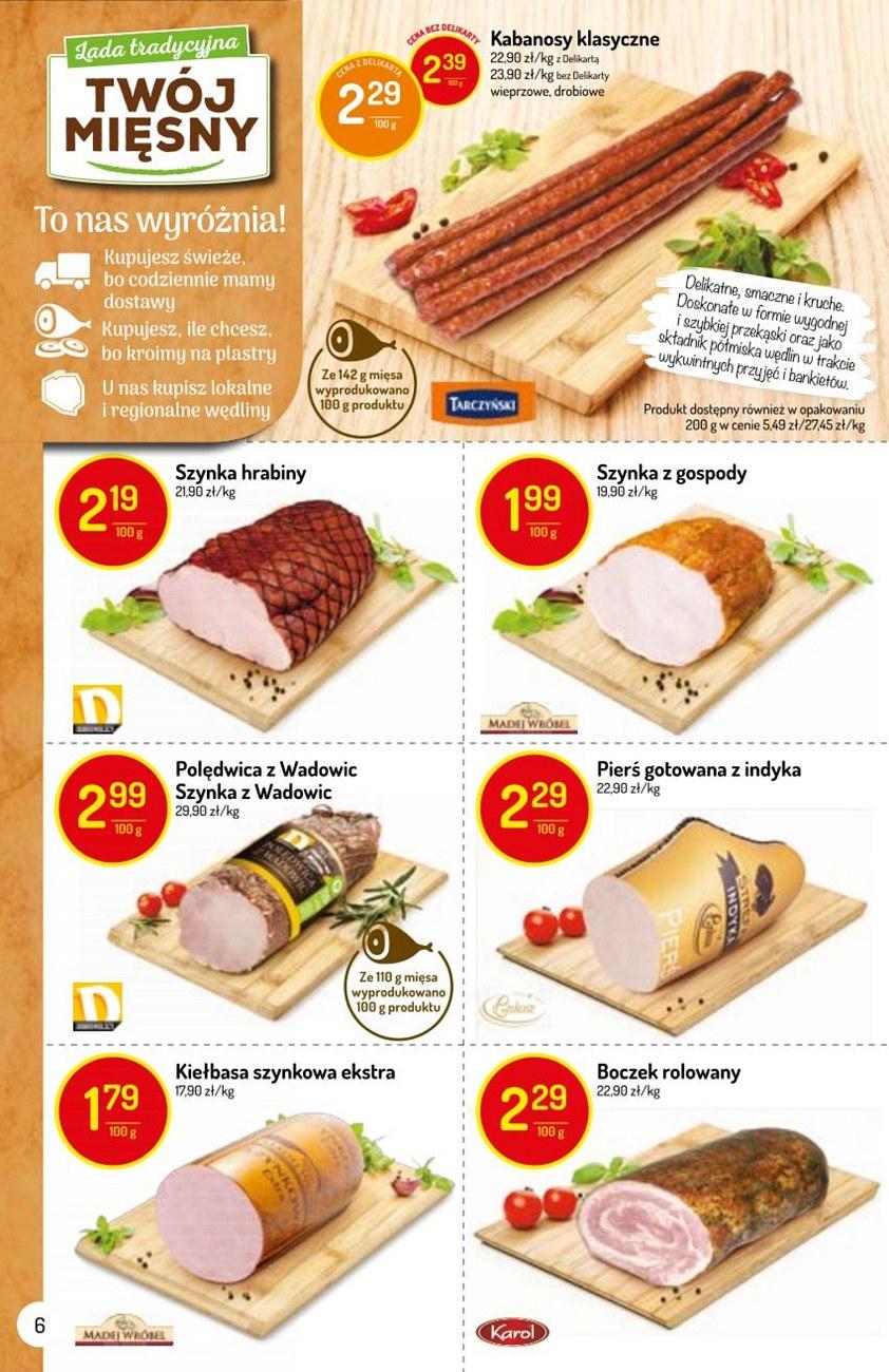 Gazetka promocyjna Delikatesy Centrum str. 6