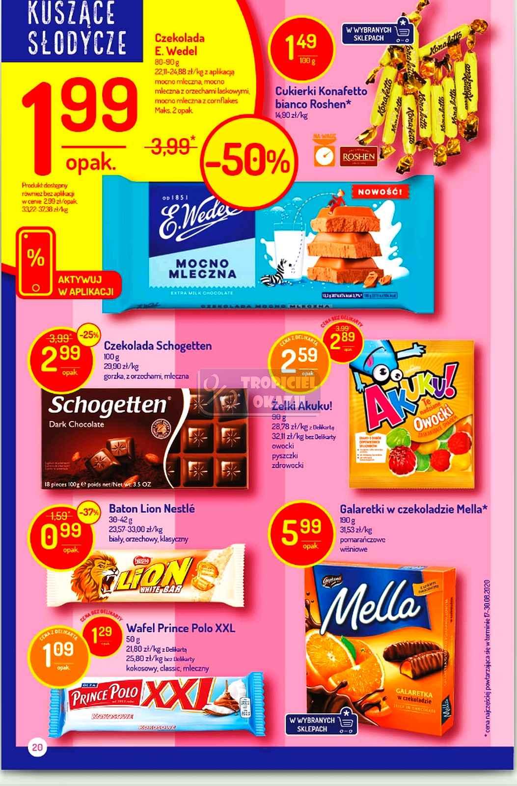 Gazetka promocyjna Delikatesy Centrum str. 20