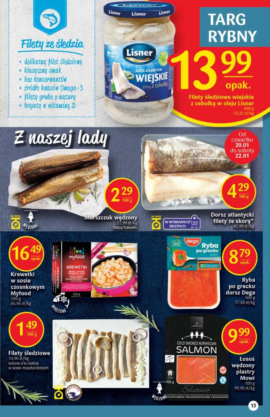 Gazetka promocyjna Delikatesy Centrum str. 13