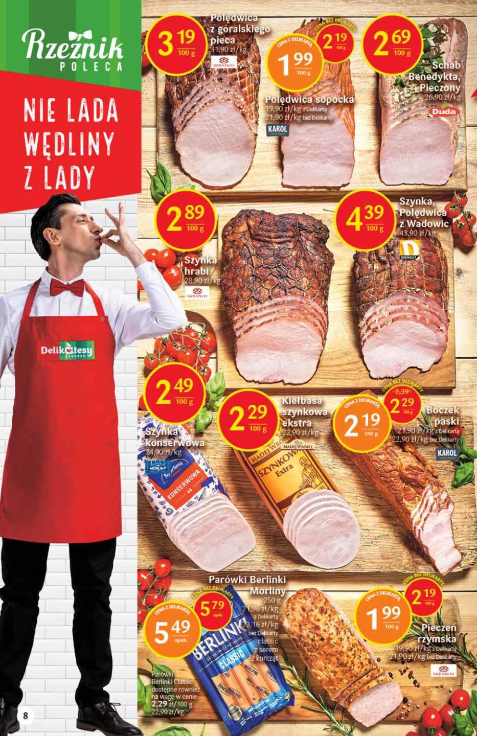 Gazetka promocyjna Delikatesy Centrum str. 8