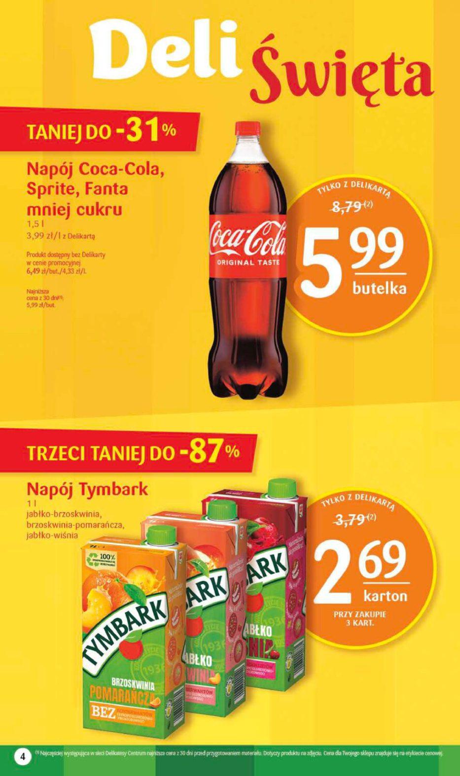 Gazetka promocyjna Delikatesy Centrum str. 4