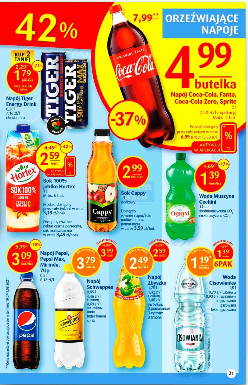 Gazetka promocyjna Delikatesy Centrum str. 21