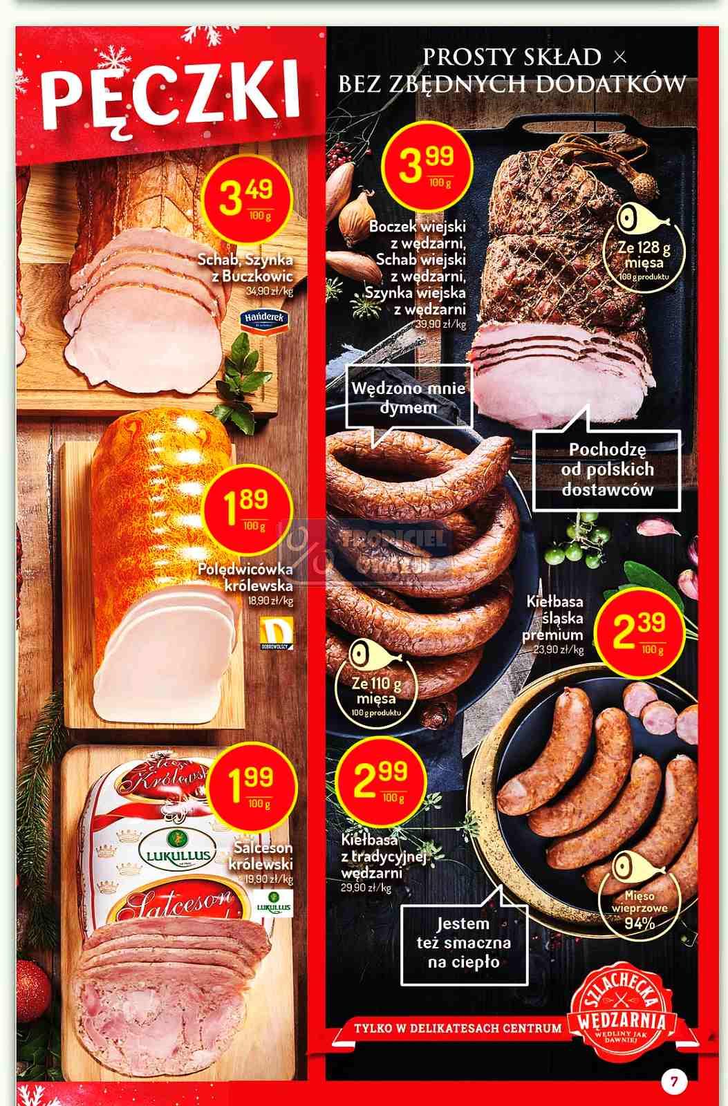 Gazetka promocyjna Delikatesy Centrum str. 7