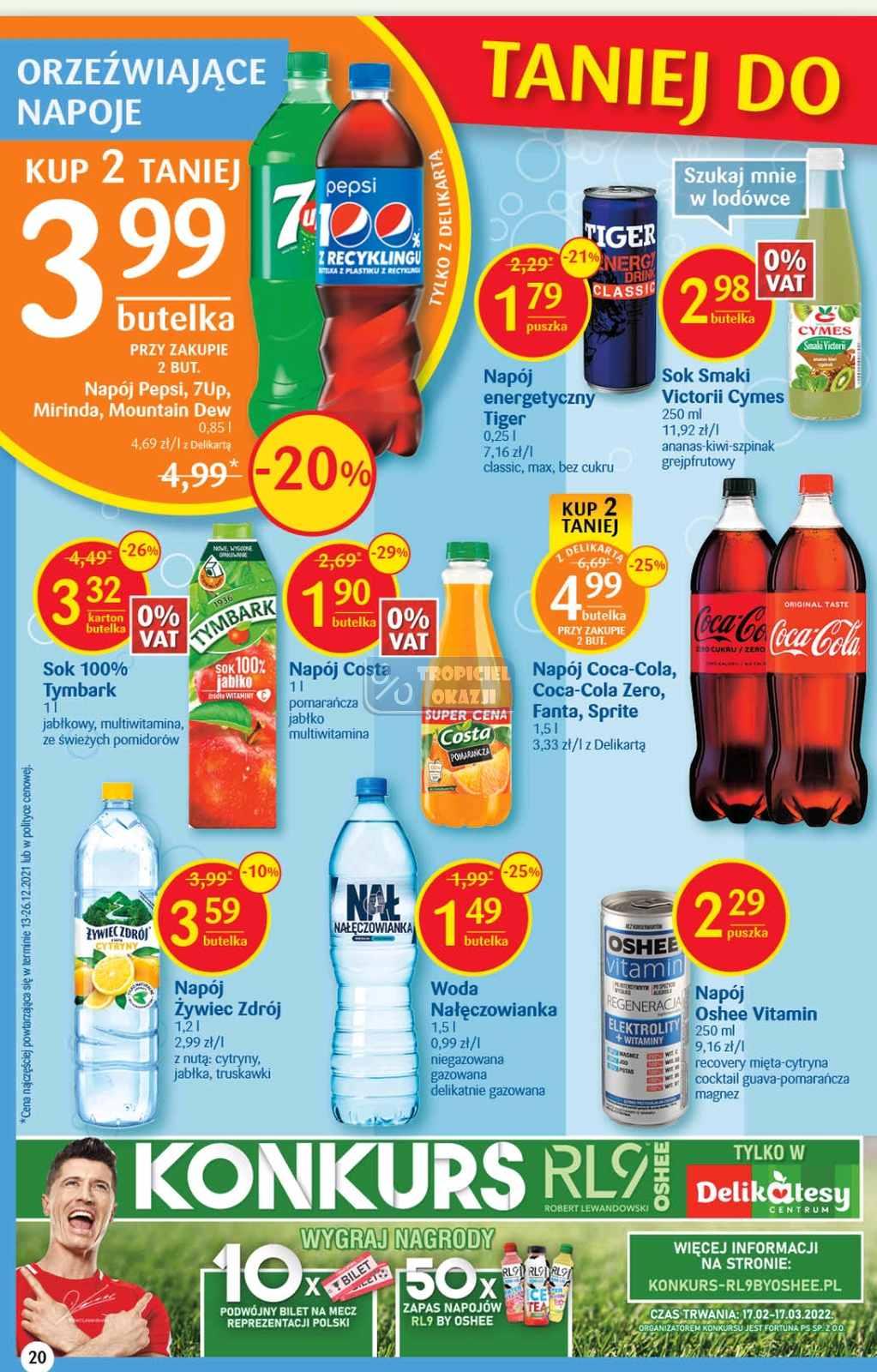 Gazetka promocyjna Delikatesy Centrum str. 20