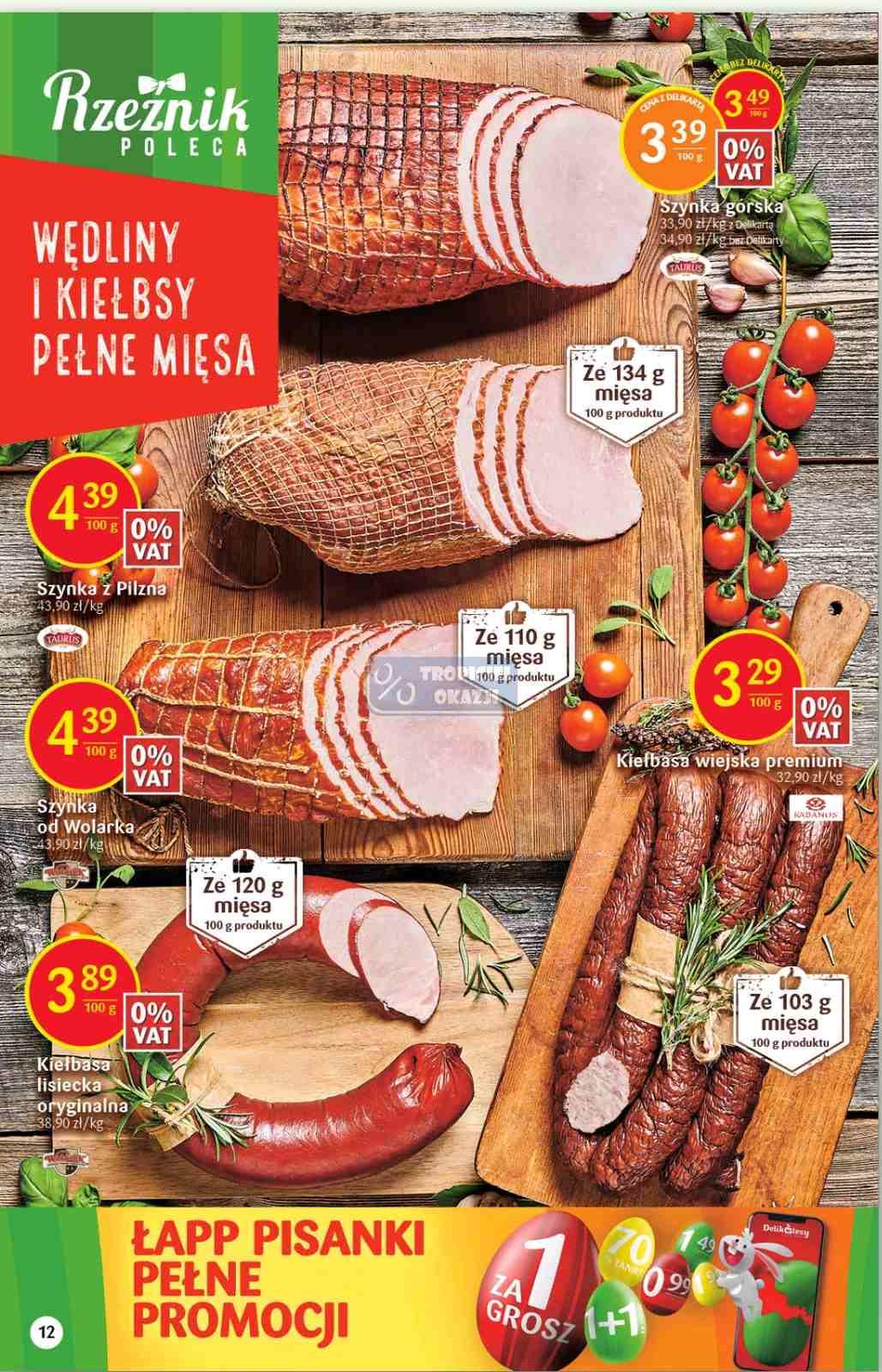 Gazetka promocyjna Delikatesy Centrum str. 12