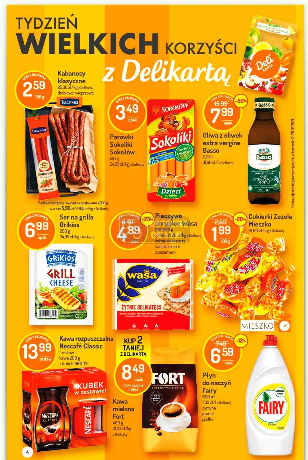 Gazetka promocyjna Delikatesy Centrum str. 4