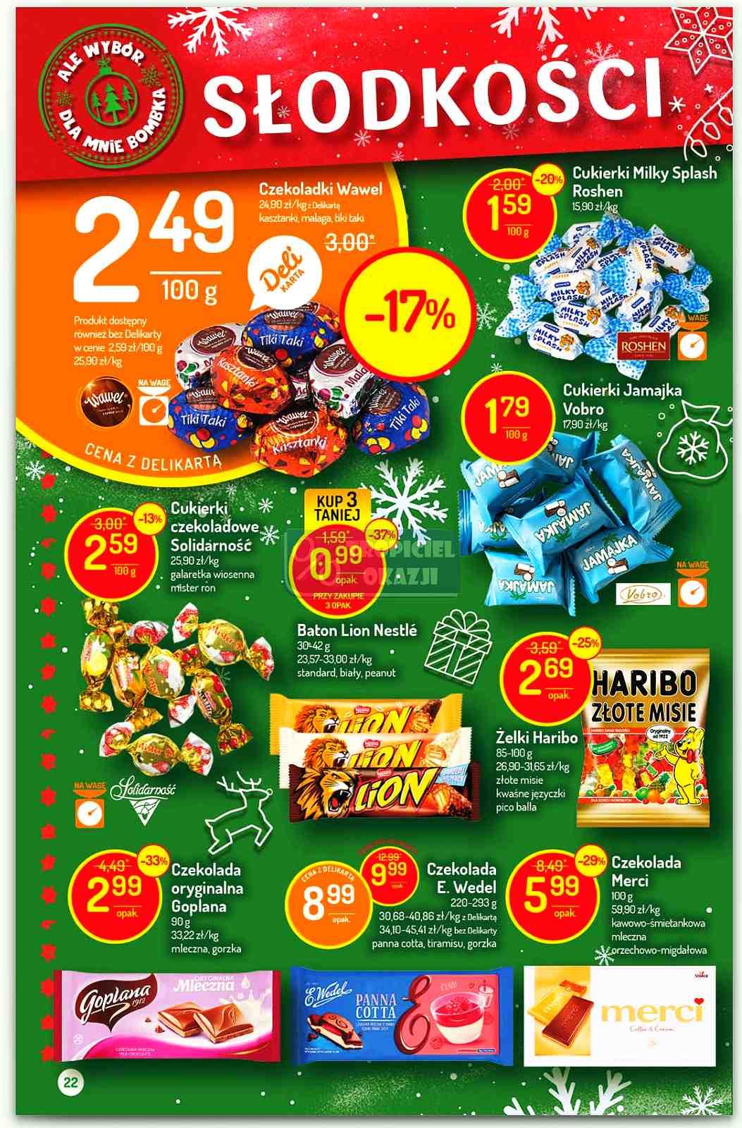 Gazetka promocyjna Delikatesy Centrum str. 22