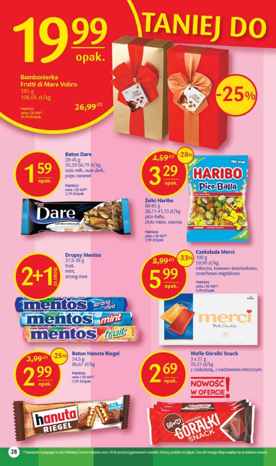 Gazetka promocyjna Delikatesy Centrum str. 28