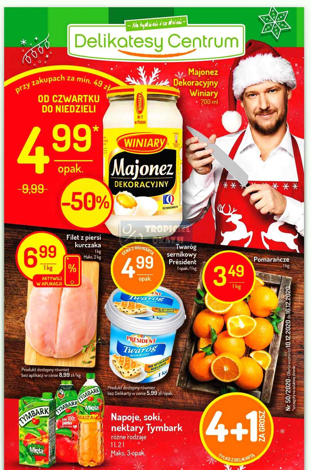 Gazetka promocyjna Delikatesy Centrum str. 1