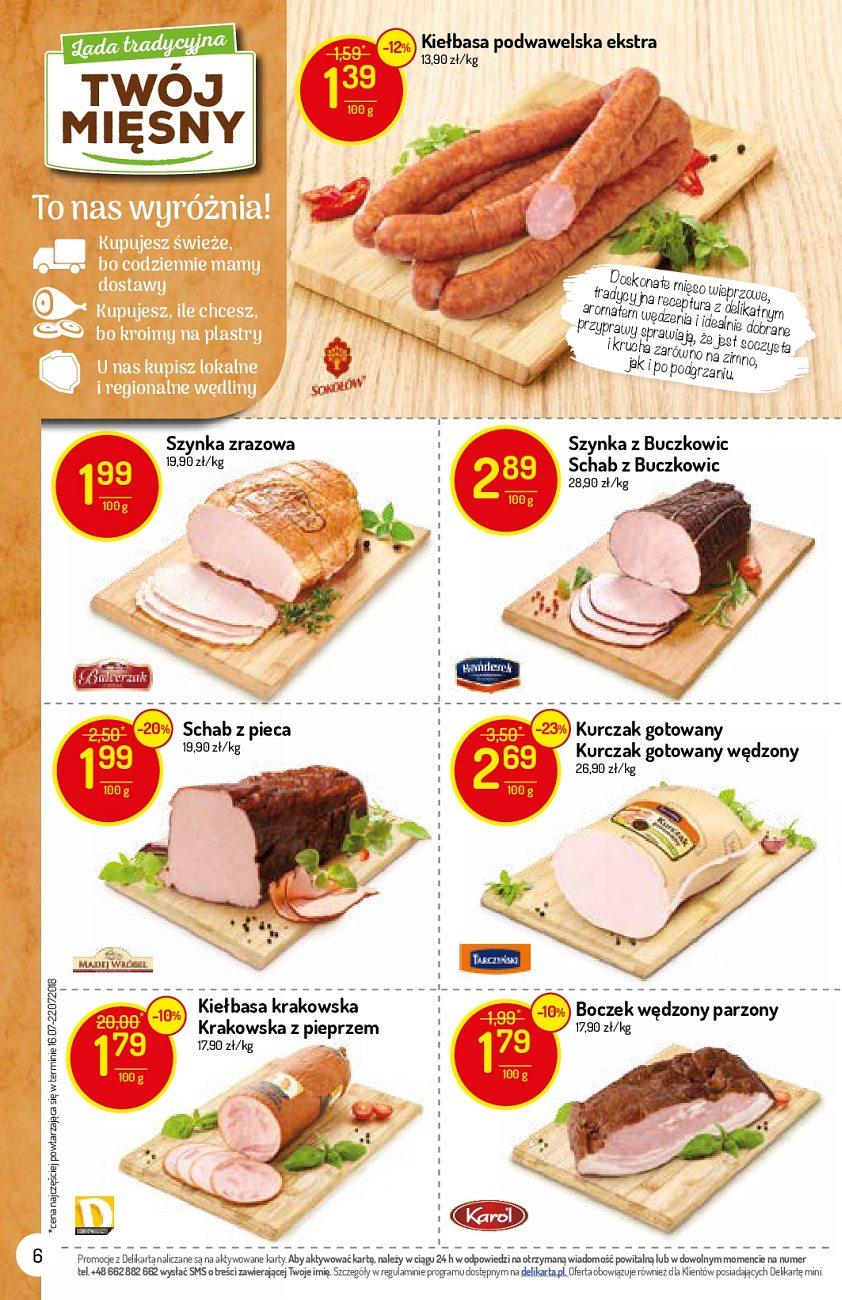 Gazetka promocyjna Delikatesy Centrum str. 6