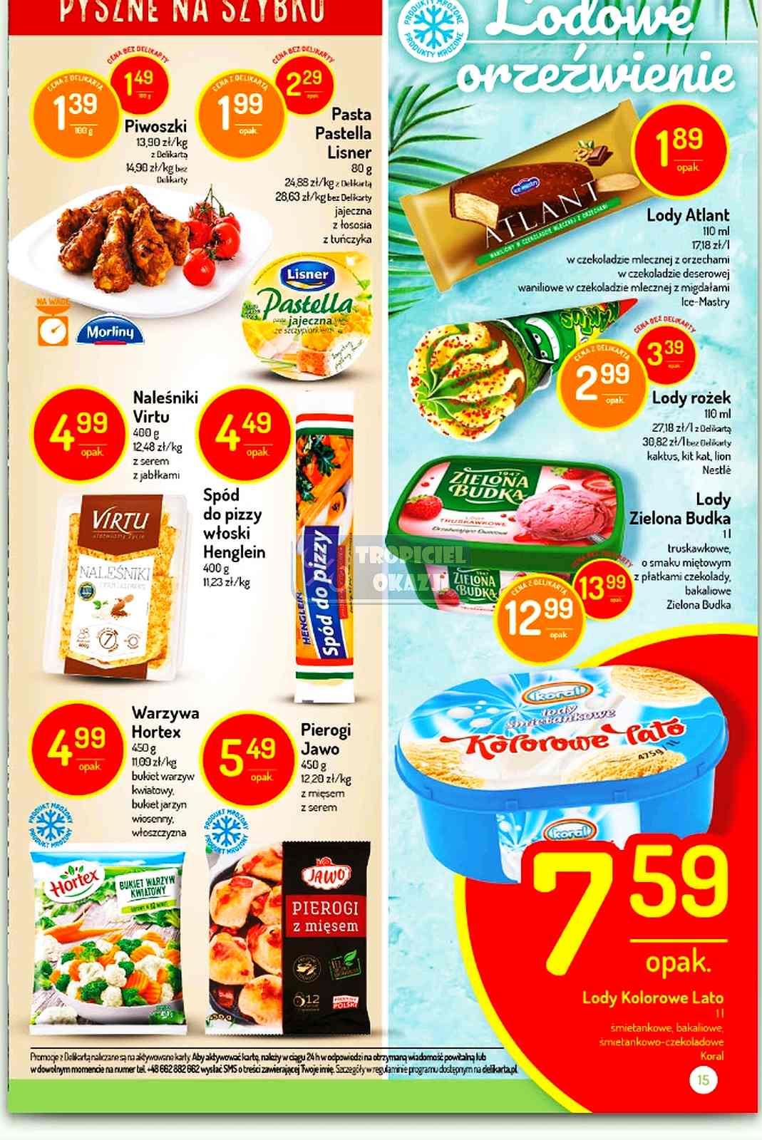 Gazetka promocyjna Delikatesy Centrum str. 15