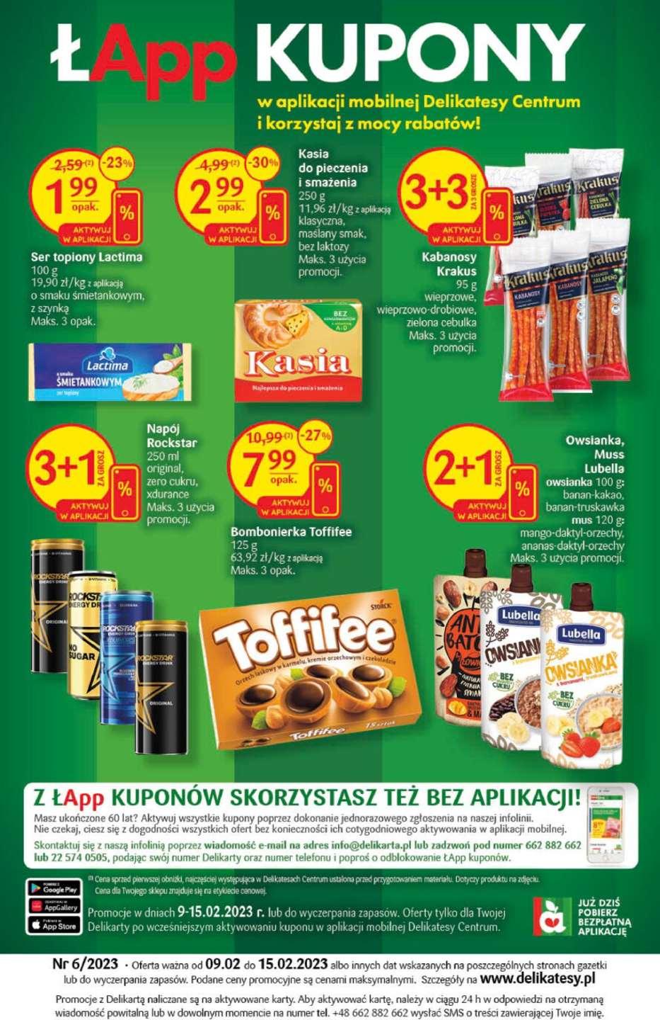 Gazetka promocyjna Delikatesy Centrum str. 32