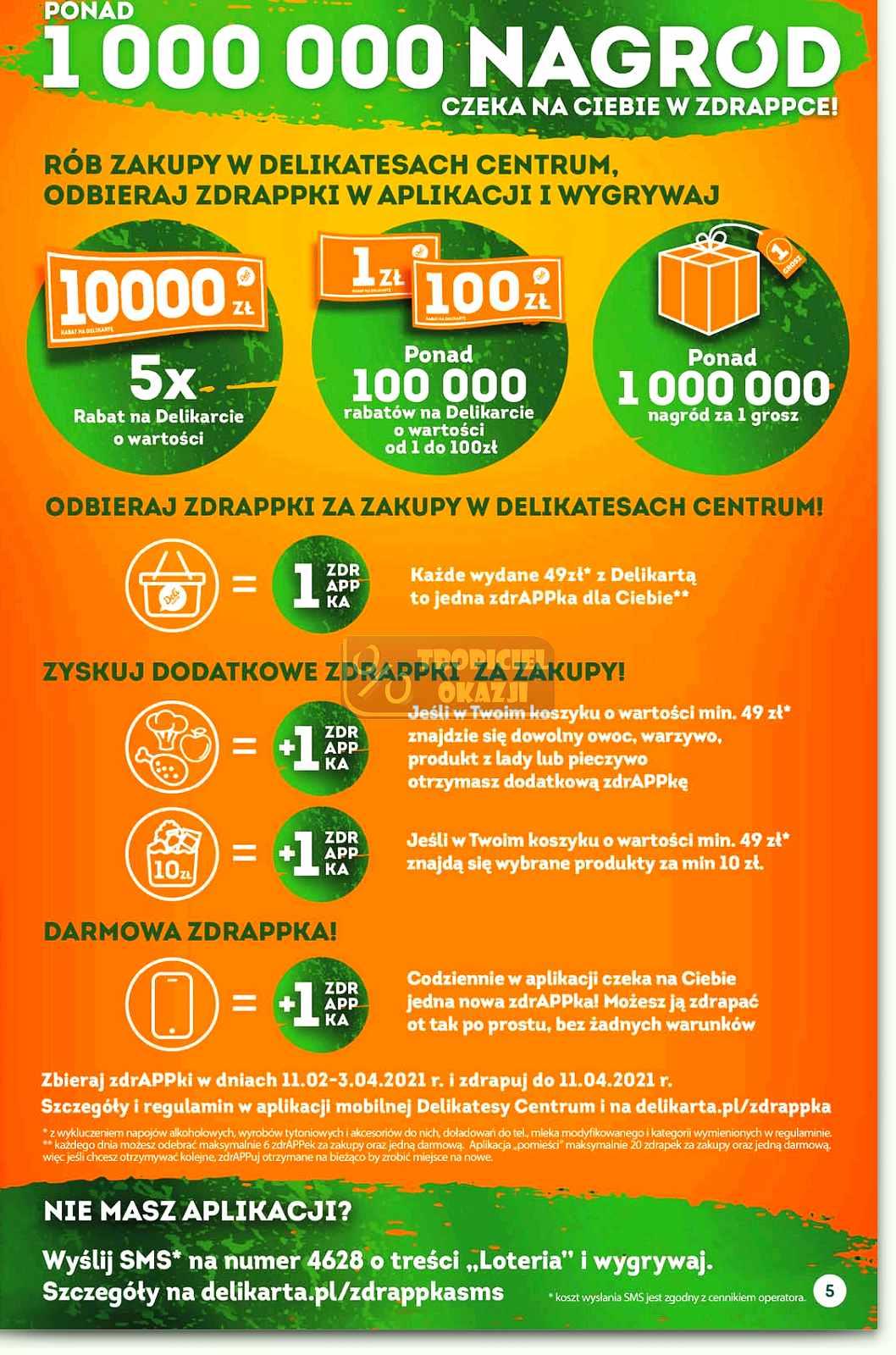 Gazetka promocyjna Delikatesy Centrum str. 5