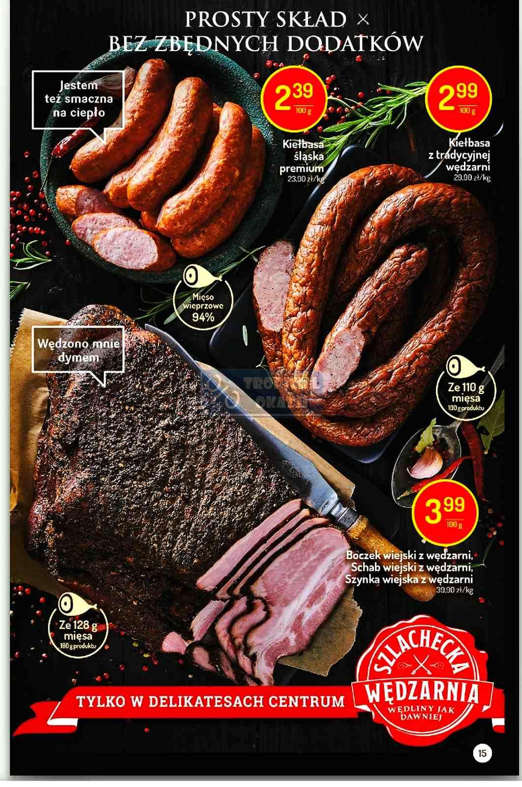 Gazetka promocyjna Delikatesy Centrum str. 15