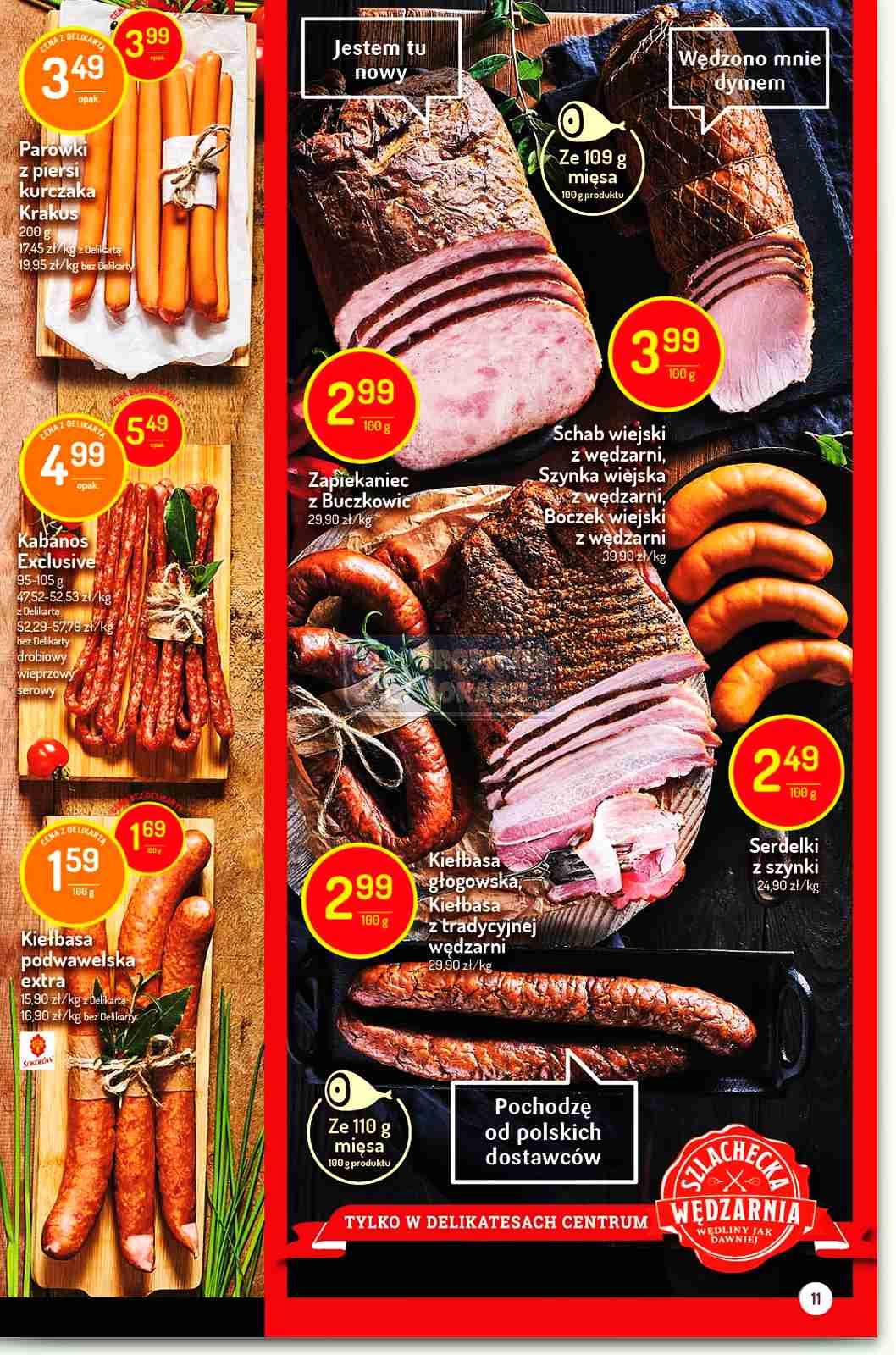 Gazetka promocyjna Delikatesy Centrum str. 11