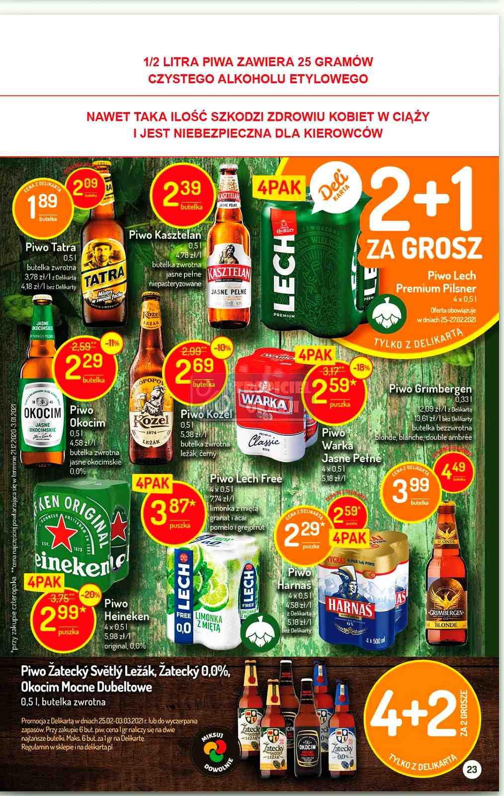 Gazetka promocyjna Delikatesy Centrum str. 23