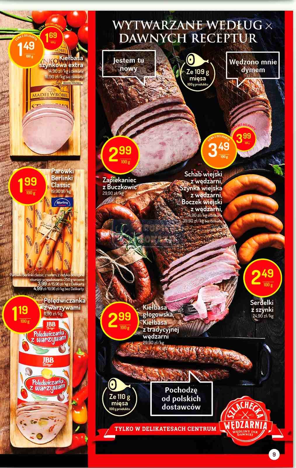 Gazetka promocyjna Delikatesy Centrum str. 9
